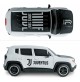 Auto Radiocomandata Jeep Renegade Juventus Scala 1:24 Mondo Motors 63555 8001011635559