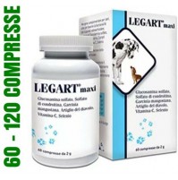 Legart Maxi (+SB) 60 compresse da 2 grammi per CANI **** 60-120 COMPRESSE**** 