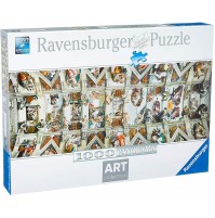 Puzzle 1000 Pezzi Cappella Sistina Ravensburger 15062 4005556150625