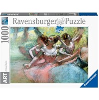 Puzzle 1000 Pezzi Degas: Four ballerinas on the stage Ravensburger 14847 4005556148479