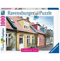 Puzzle 1000 Pezzi Scandinavian Places Ravensburger ‎16741 4005556167418