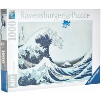Puzzle 1000 Pezzi The Great Wave off Kanagawa Ravensburger 16722 4005556167227