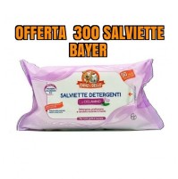 SALVIETTE PER CANI E GATTI BAYER OFFERTA 300 SALVIETTE 